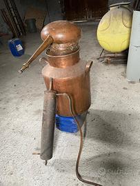 Alambico per distillazione grappa