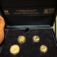 Set Monete Lire Argento IPZS con Certificato