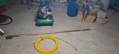 compressore per abbacchiatore raccolta olive