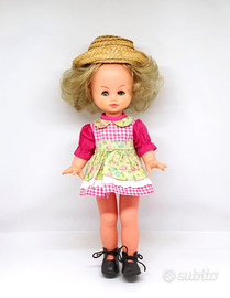 Bambola Fiba vintage anni 80 da collezione vinile