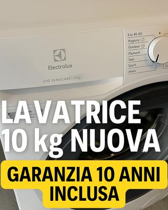 Lavatrice Electrolux 10kg NUOVA – garanzia 10 anni