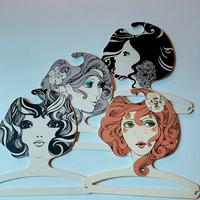 Appendiabiti anni 70 vintage da esposizione