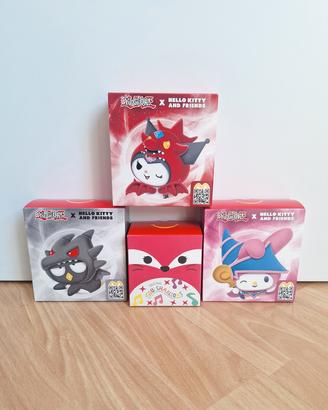 Set peluches Hello Kitty x Yu-Gi-Oh!