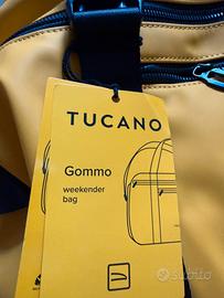 Borsone-zaino Tucano weekender giallo