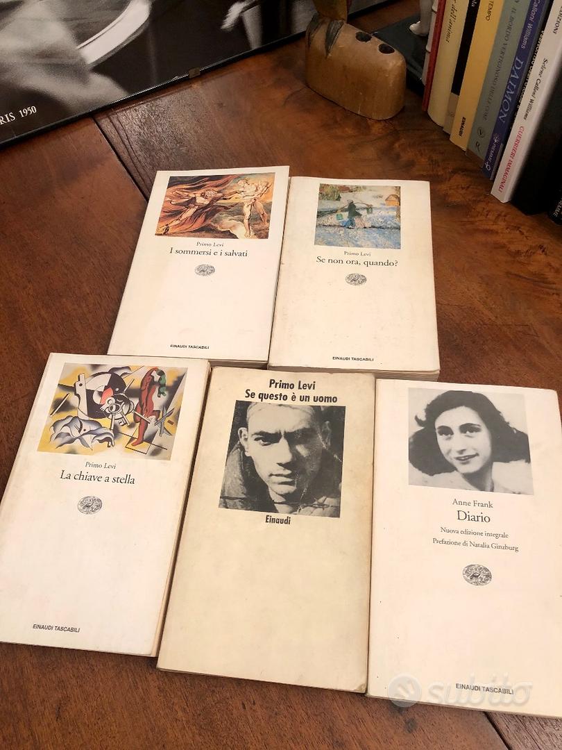 Edizioni Einaudi- Primo Levi /Anna Frank - Libri e Riviste In vendita a  Torino