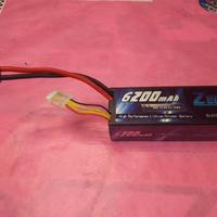 lipo 4s 6200mah 80C nuova