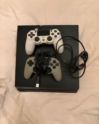 PS4 fat + cavi+ 2 controller (leggere descrizione)