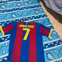 maglietta Barcellona #7 David villa