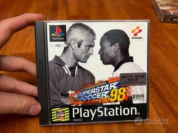 ISS Pro ’98 – PS1 – con demo Metal Gear Solid