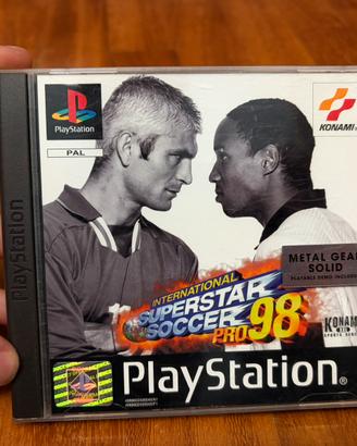 ISS Pro ’98 – PS1 – con demo Metal Gear Solid