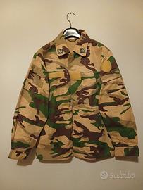 Giacca Militare Esercito Italiano Mimetica Deserto