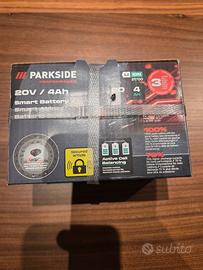 batteria parkside performance 4ah smart nuovo mode