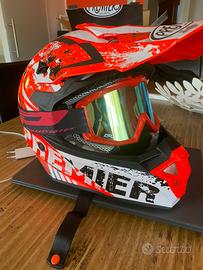 Casco premier da cross