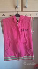 👗Completo Miss Naory, Rosa, Cotone, Made in Italy