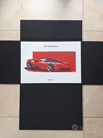 Ferrari SF90 Stradale litografia limited edition