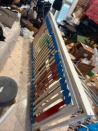 Letto medicale in legno