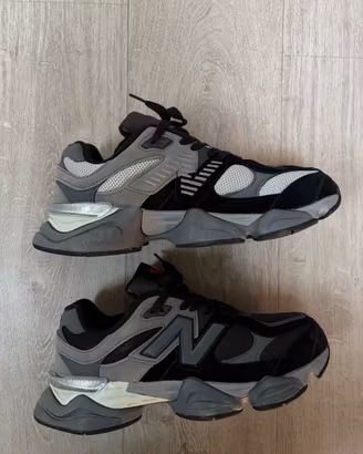 New Balance 9060 Black/Castlerock – Taglia 45 EU