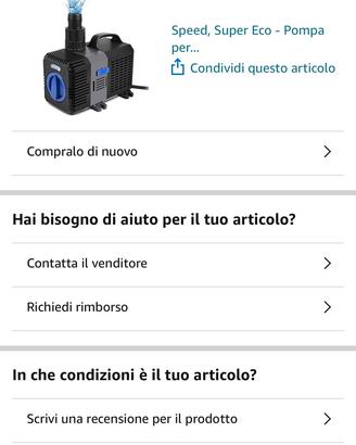 Motore per ossigenare laghetto