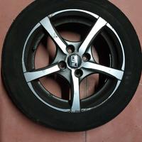 4 cerchi in lega MSW mod 48346 6.5Jx15 ET37 4x100