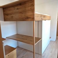 Letto soppalco come nuovo 1400x2000mm