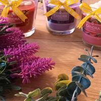Candele floreali profumate