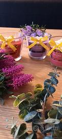 Candele floreali profumate