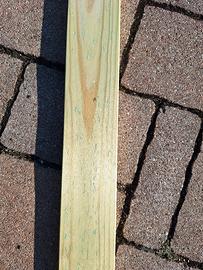 listelli pino NUOVI autoclavati 300cm 40€ leggere