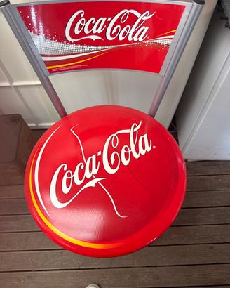 Sedie coca cola ferro nuove