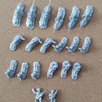 Soldatini scala 1:76, WWII, USA, D-Day