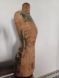 BUSTO SARTORIALE MANICHINO ORIGINALE ANNI 30