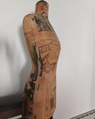 BUSTO SARTORIALE MANICHINO ORIGINALE ANNI 30