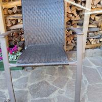 Sedia da giardino veranda