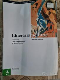 Libro di storia dell'arte " Itinerario nell' arte"