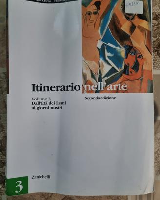 Libro di storia dell'arte " Itinerario nell' arte"