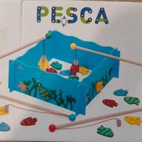 gioco in legno pesca Dal negro