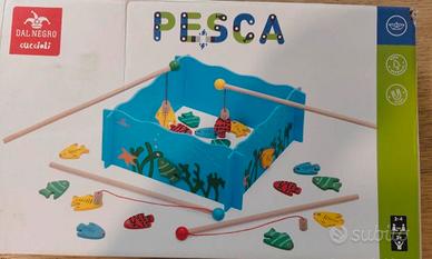 gioco in legno pesca Dal negro