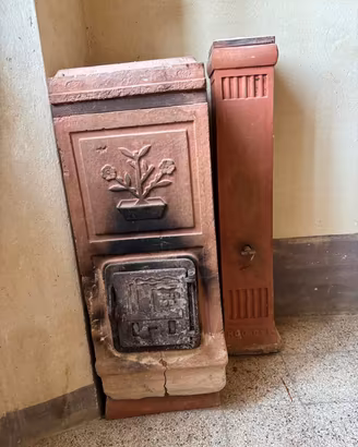 Stufa terracotta Becchi