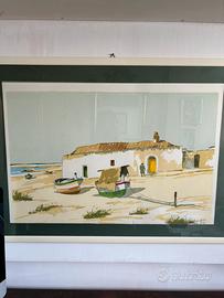 Quadri , litografie marine