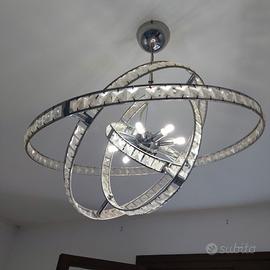 Lampada cristalli saturno micron m6210