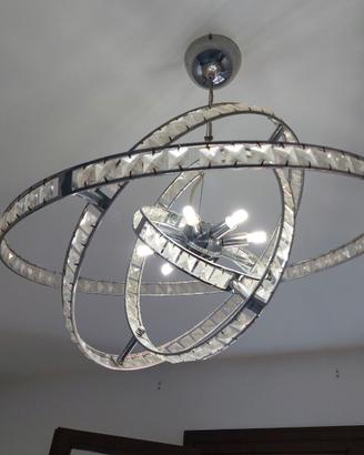 Lampada cristalli saturno micron m6210