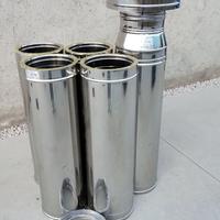 Tubo acciaio coibentato canna fumaria da 250