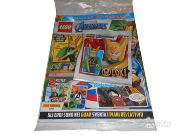 Lego AVENGERS n°11  Aprile  2022 +  LOKI