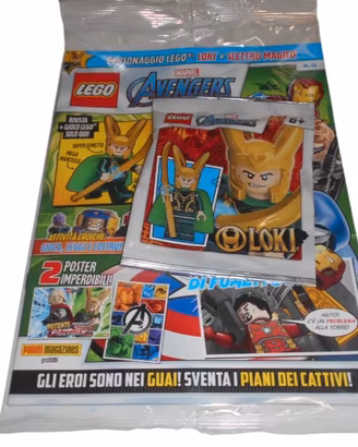 Lego AVENGERS n°11  Aprile  2022 +  LOKI