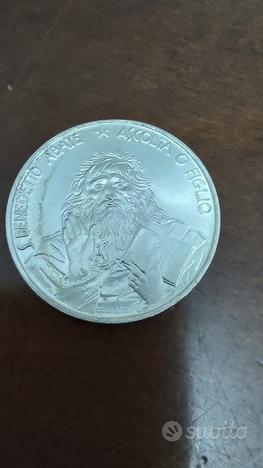 Moneta 1000 lire argento San Marino, usato usato  Milano
