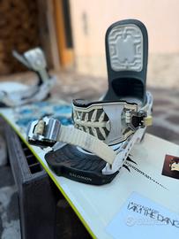 Attacchi  snowboard salomon professionali