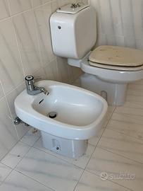 Bidet Pozzi Ginori in buono stato con runinetteria