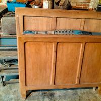 comodini vintage e testiere letto singolo