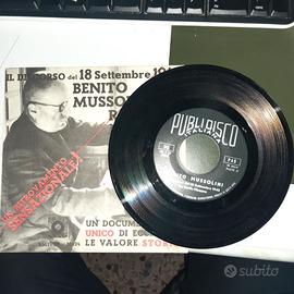 45 Giri Benito Mussolini