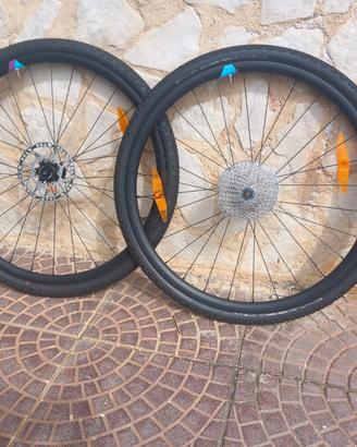 Ruote bici corsa Gravel Freni a disco 