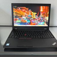 LENOVO THINKPAD P I7 16GB 15,6" SSD GPU QUADRO 4GB